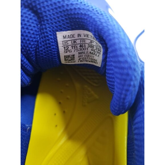 ADIDAS Men\'s ICON 6 BOUNCE Baseball Cleats in Royal/White -‎ Size US 12 main image 5